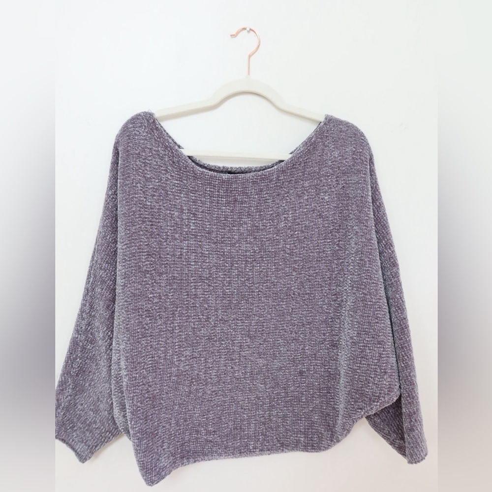 Zara Women's Knit Gray Sweater
